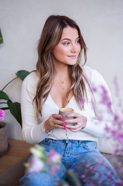 Beige buttoned vest