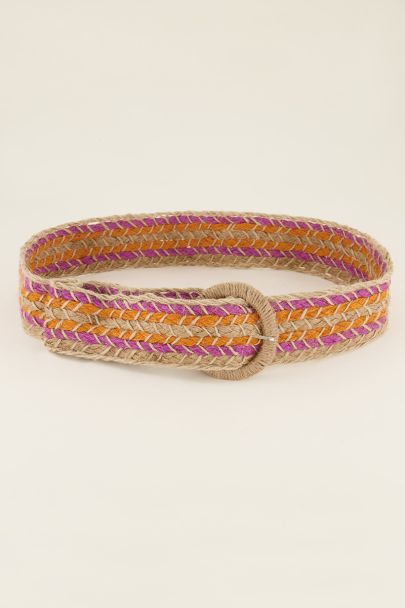 Belt with grey buckle | My Jewellery