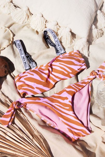 Bikini broekje zebraprint