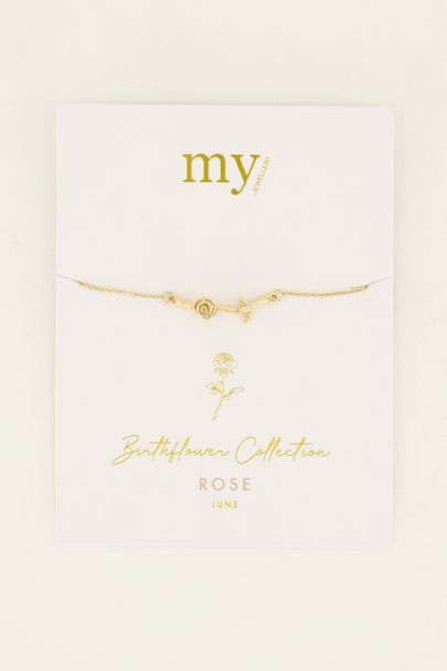 Bracelet Birth Flower