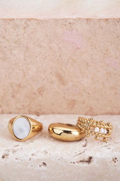 Brede statement ring
