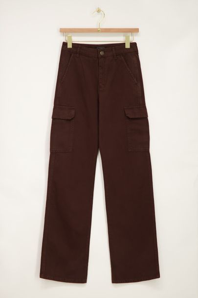 Brown cargo pants