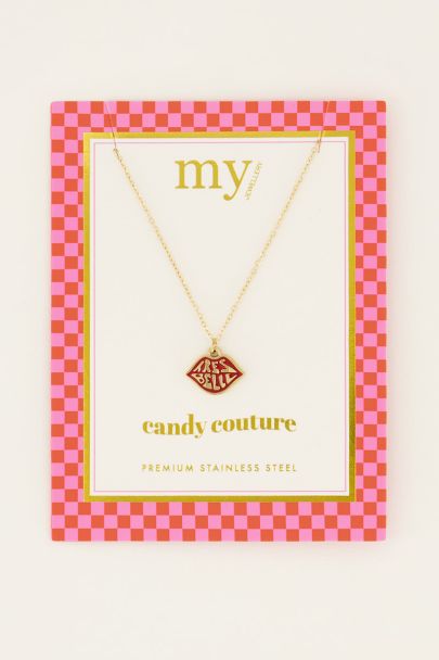 Candy ketting très belle