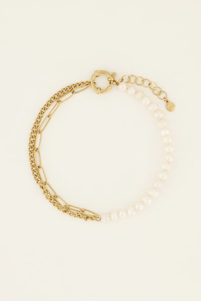 Chain anklet with pearls | My Jewellery