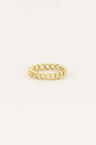 Ring with small chain links | Ring with chain links | My Jewellery 