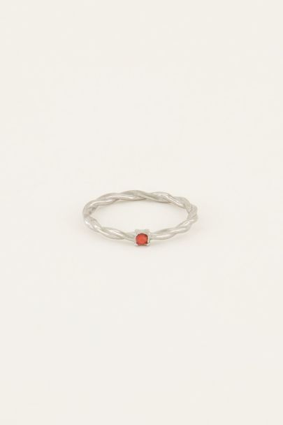 Single pomegranate ring