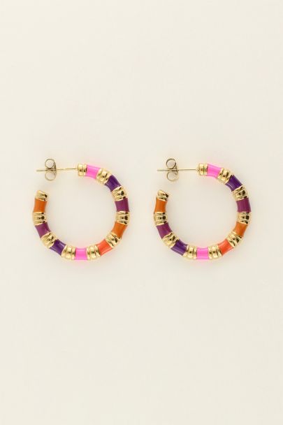 Coloured boho earrings | My Jewellery