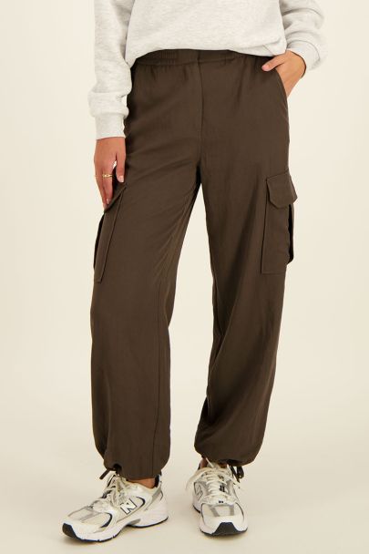 Dark green cargo pants