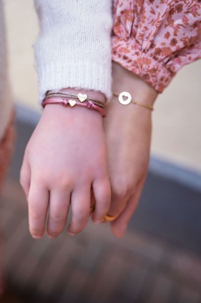 Moeder dochter armband | Met hartje My Jewellery