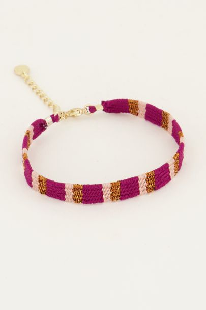 Bohemian striped bracelet