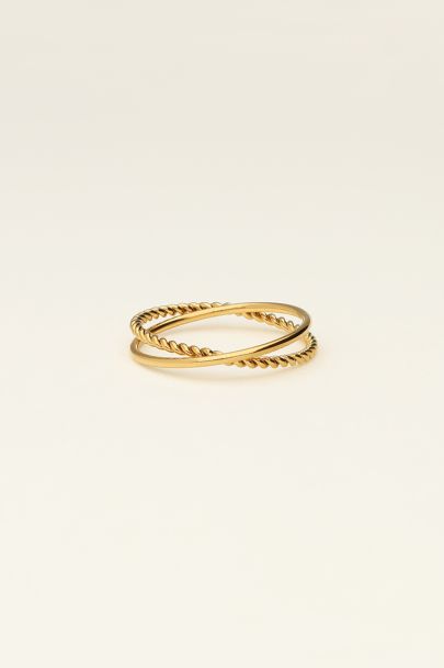 Double crossed ring | My Jewellery