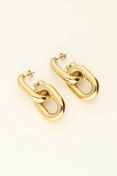 Double oval earrings | My Jewellery