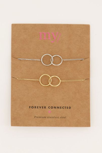 Forever Connected armbanden set
