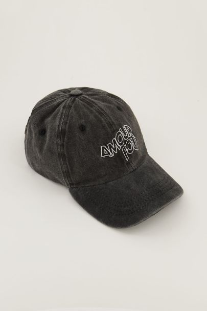 Casquette grise "Amour Fou"