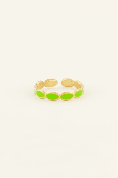Green bubble ring  | My Jewellery