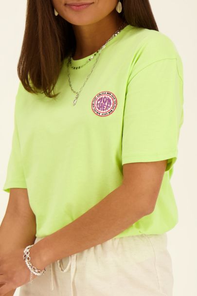 Groen T-shirt Mon Chéri 