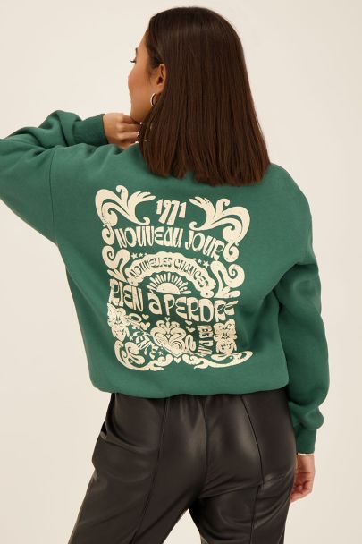 Groene trui | Shop groene sweater | Jewellery