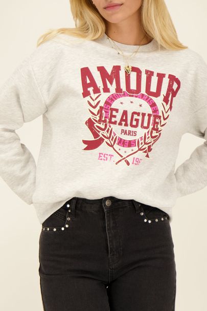 Grey sweater Amour