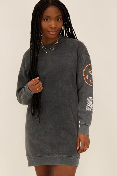 Robe pull grise ciao bella