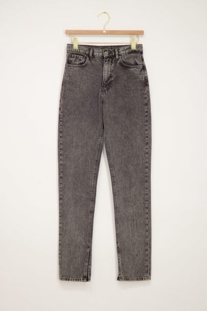 Labe leerplan vervorming split jeans grey - expositiemolenadam.nl
