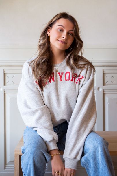 Grey New York sweater