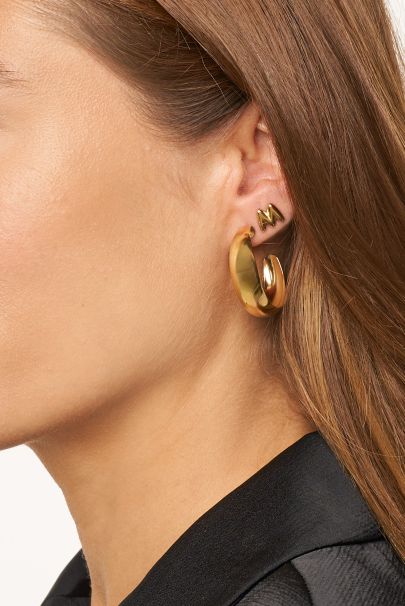 Hoop earrings 90's midi