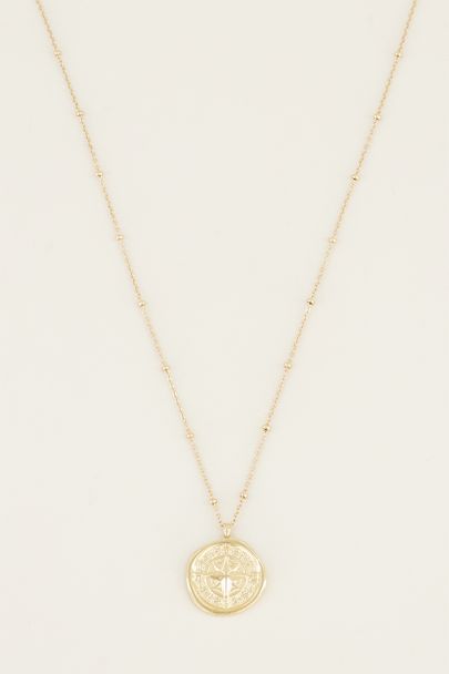 Compass necklace | Necklace with compass at My Jewellery
