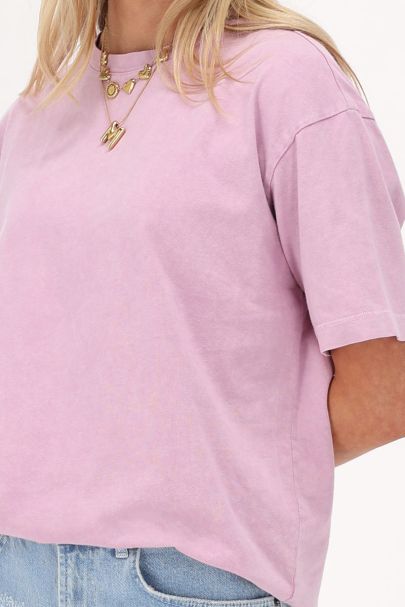 Rosa Basic T-Shirt Acid Wash