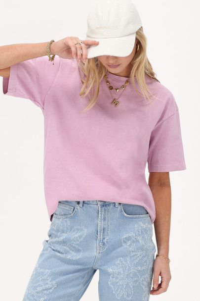 Rosa Basic T-Shirt Acid Wash