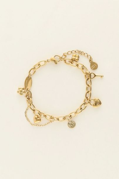 Mini love life bracelet with charms | My Jewellery