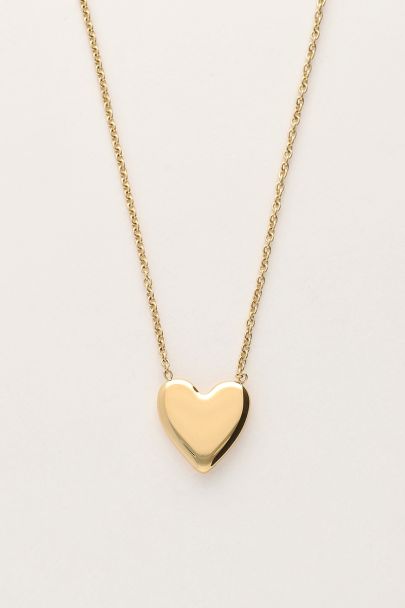 Minimalistische ketting met hart
