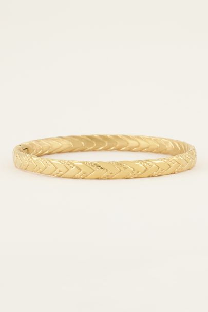 Minimalist braided bangle | My Jewellery