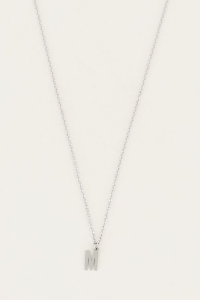  Ketting met letter hangend, initialen ketting My Jewellery