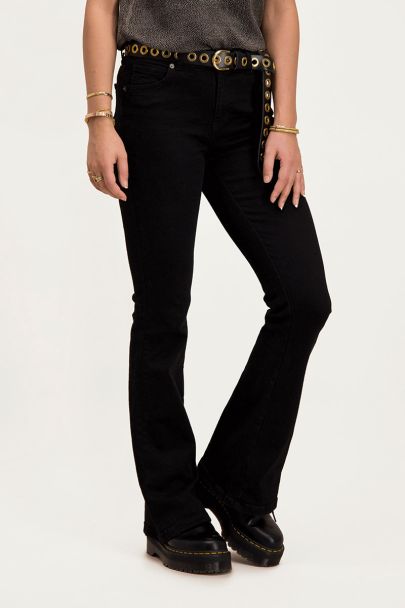 Zwarte flared broeken | Shop je nieuwe item | My Jewellery