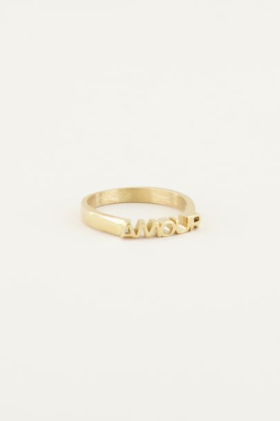 Ring amour | minimalistische ring | My Jewellery