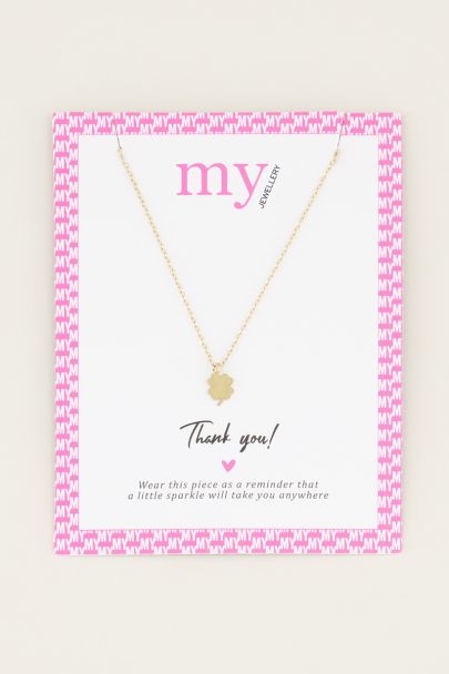 Ketting klavertje 