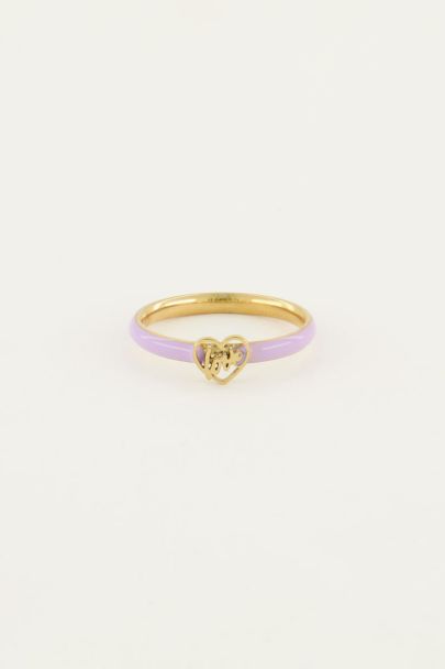 Ring lilac love