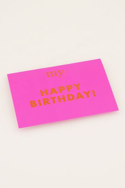 Giftcardholder happy birthday