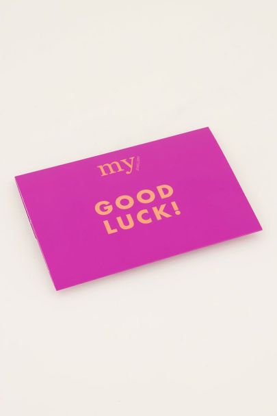 Présentoir de carte-cadeau « Good luck »