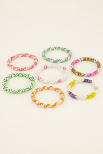 Bracelet with multicoloured beads | My Jewellery