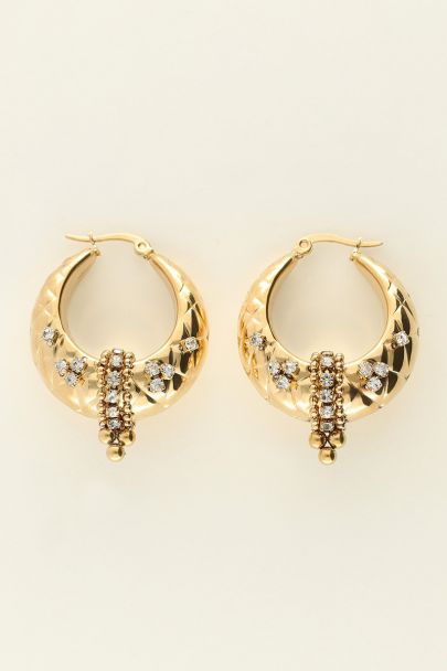 Statement earrings with large beads | My Jewellery