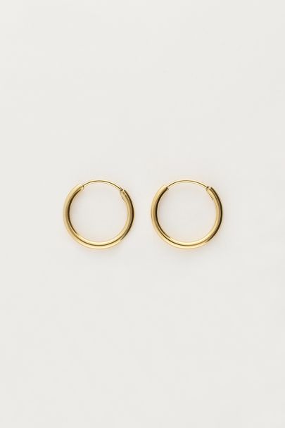 Basic hoop earrings small | My Jewellery