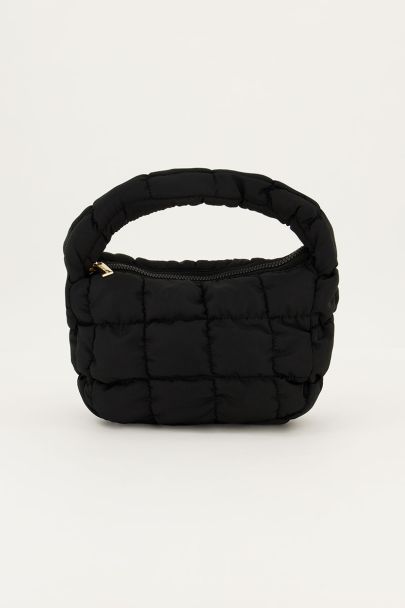 Black puffer bag | My Jewellery