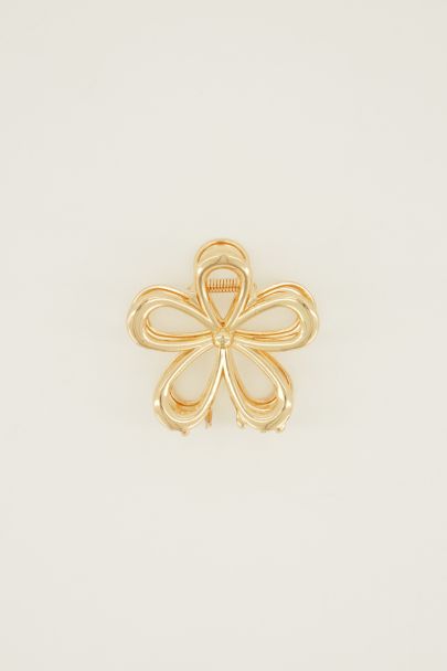 Gold flower hairclip | My Jewellery