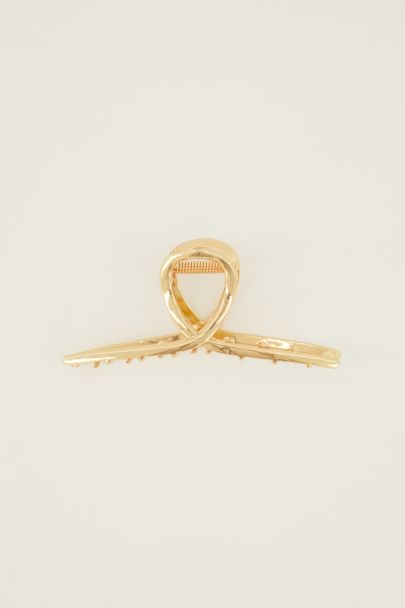 Gold hairclip large | My Jewellery