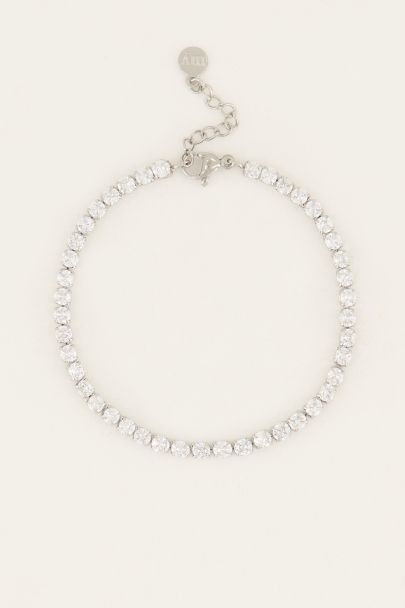 MOOD armband met transparante stenen