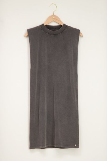 Grey T-shirt dress