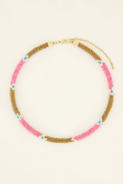 Multicoloured beaded necklace | My Jewellery