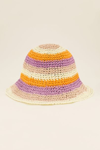 Multicoloured straw hat | My Jewellery