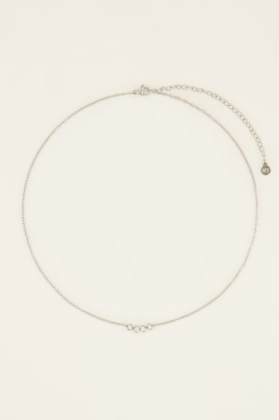 Ketting met meerdere strass stenen | My Jewellery